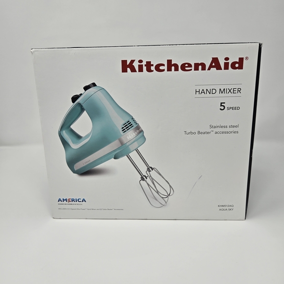 KitchenAid Other - KitchenAid Aqua Sky 5-Speed Hand Mixer